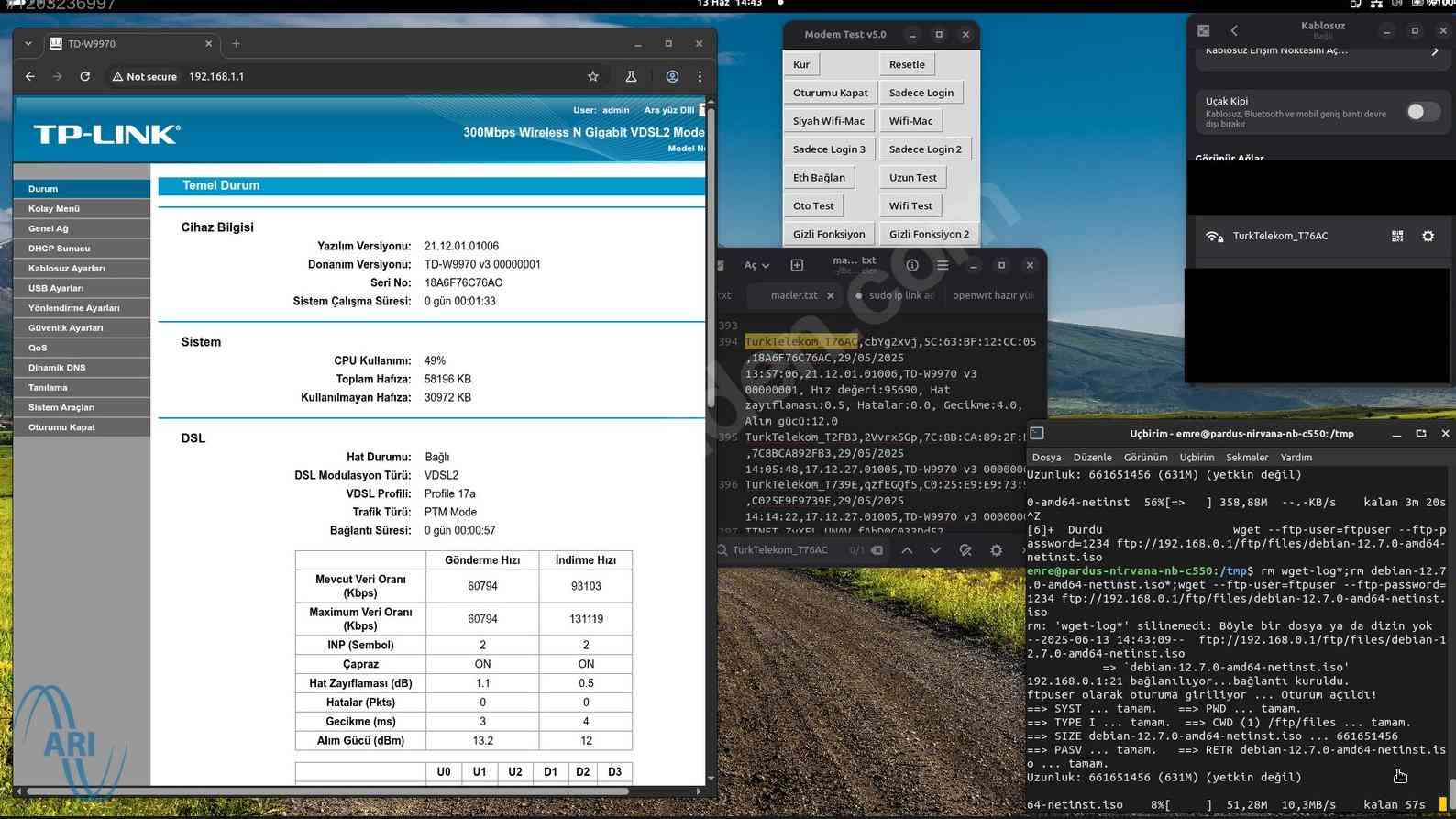 TP-Link WD9970 Kurulum Programı